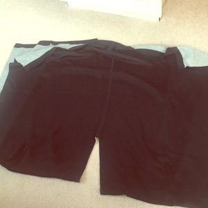 Scarf/shawl by Lululemon. Gray/black